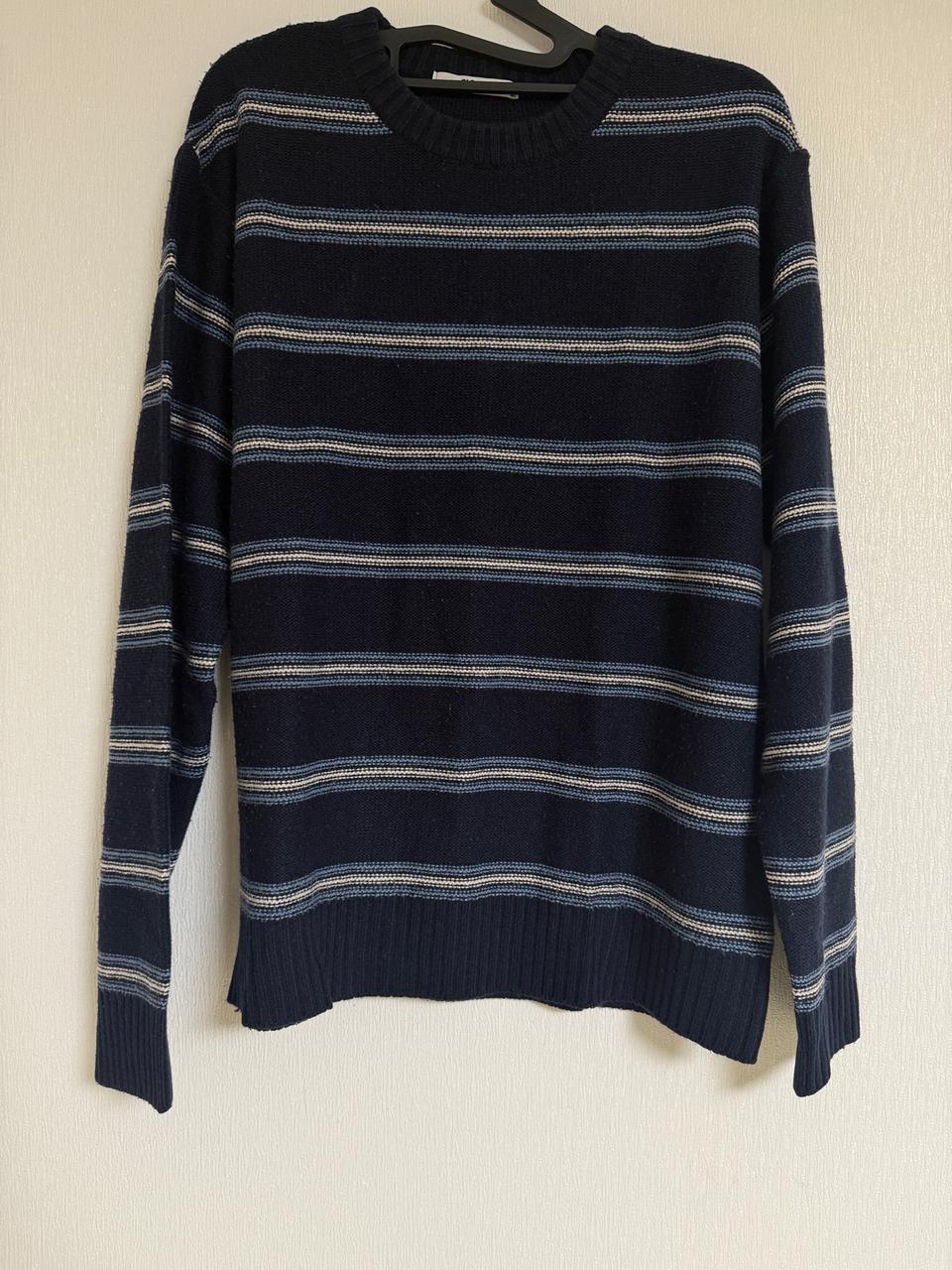 스트라이프 니트