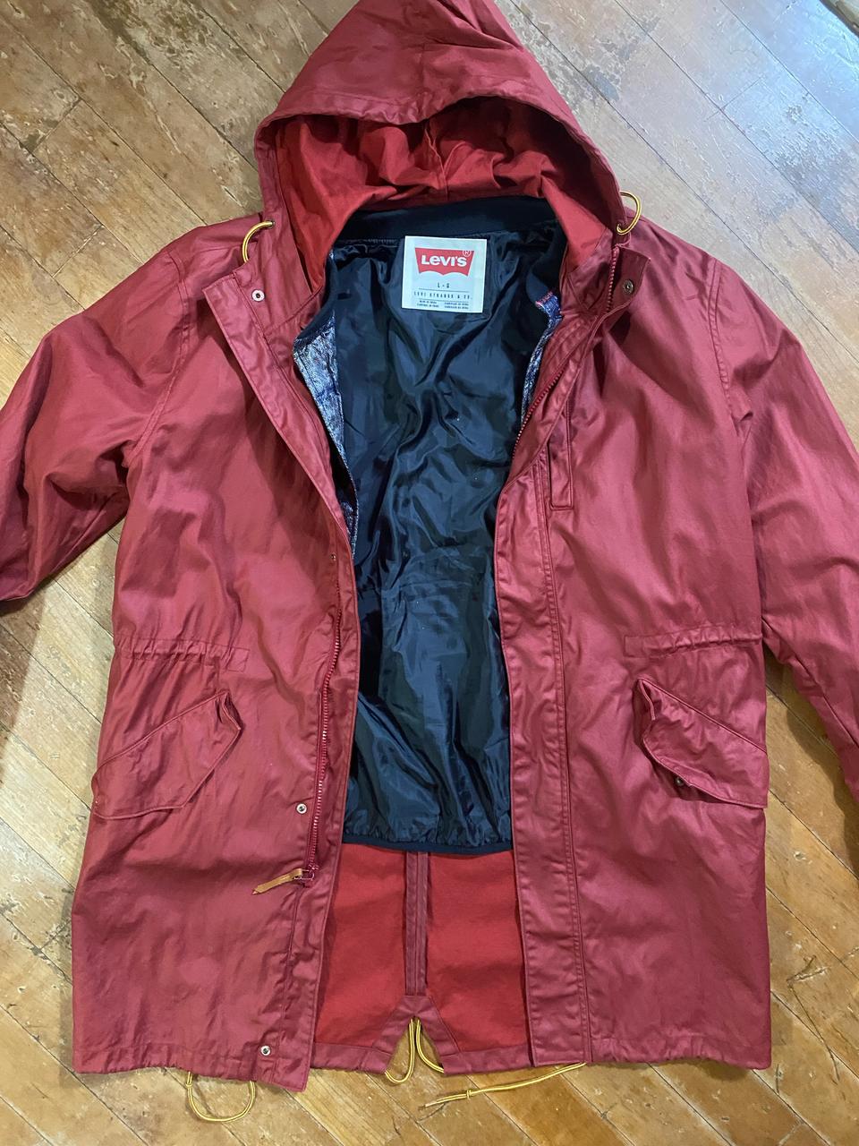 리바이스 왁스드 디테쳐블  자켓 L-G