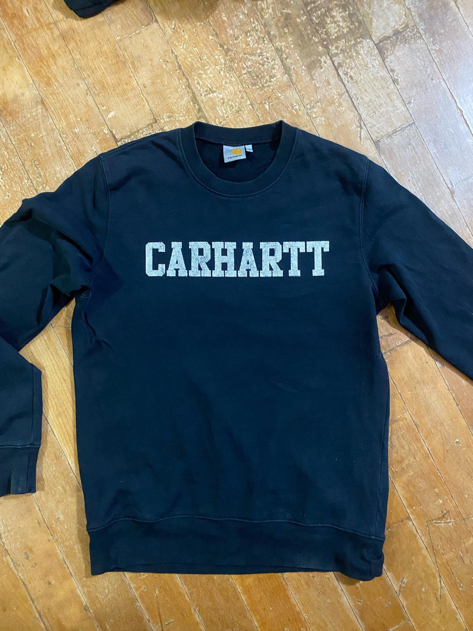 칼하트 블랙 맨투맨 M