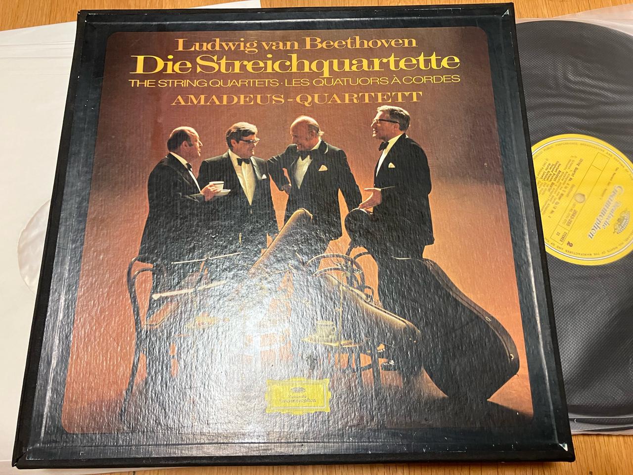수입10LP) 아마데우스사중주 -베토벤 현악4중주 전곡 박스세트