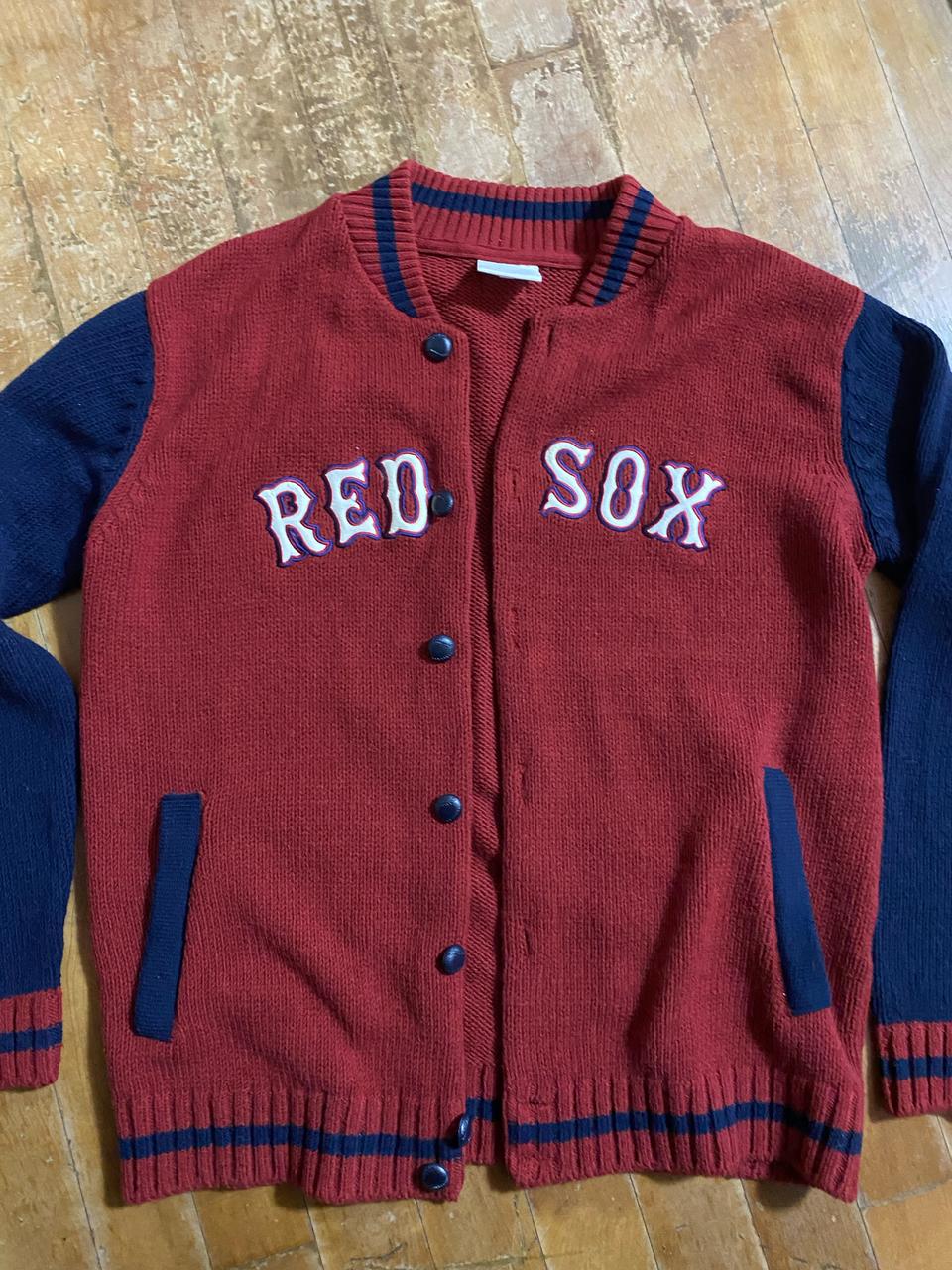 MLB 레드삭스 니트 가디건 105(XL)