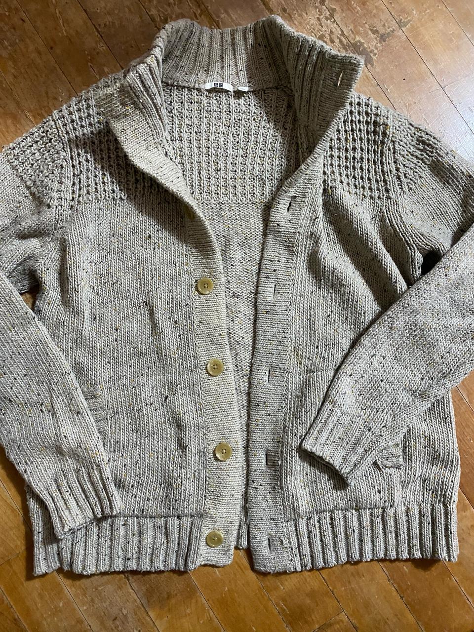유니클로  니트 가디건 XL