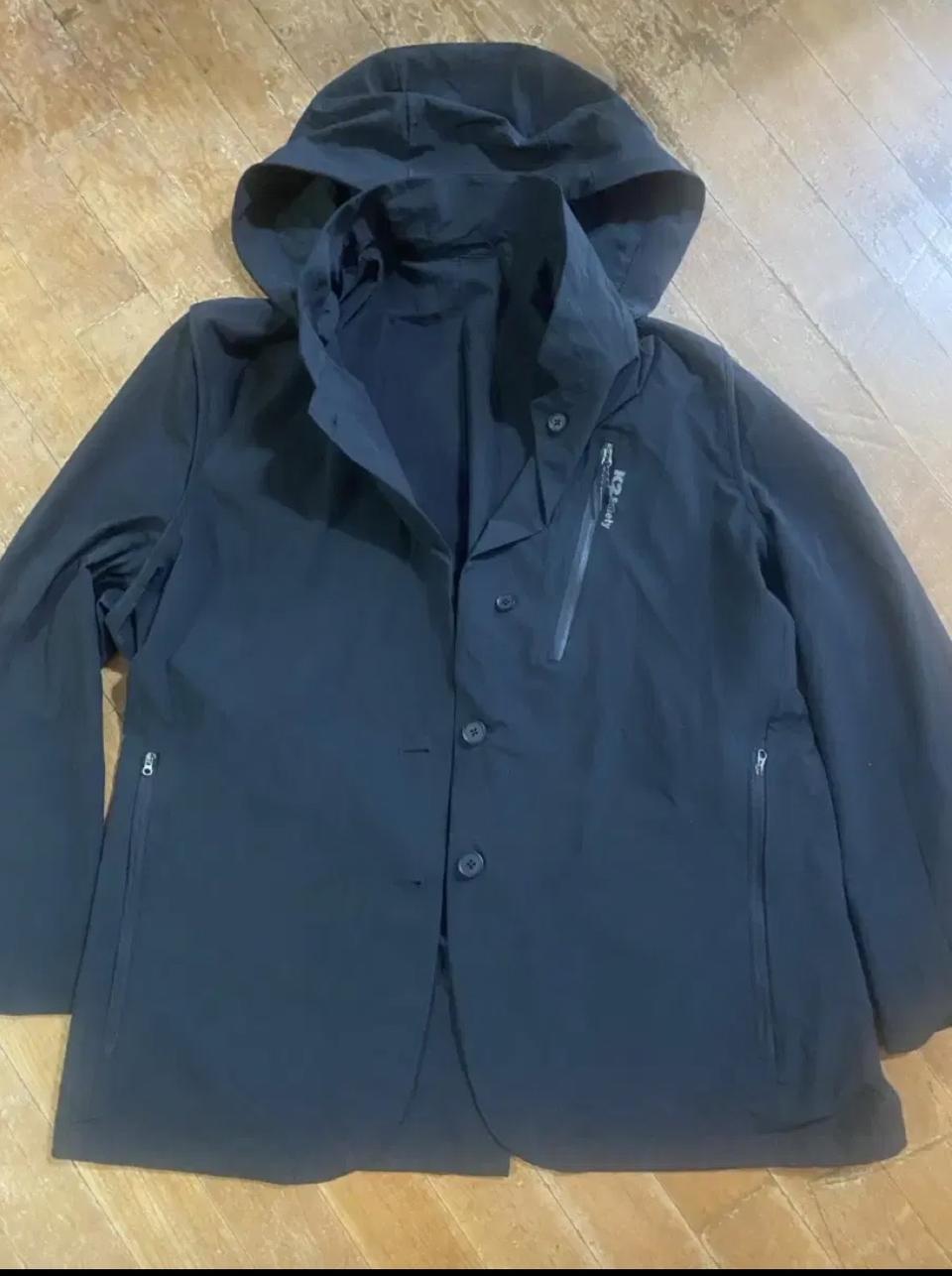 (새상품) K2 Safety 리버서블 블랙 후드 자켓 2XL 새상품