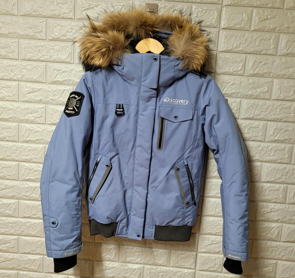 [90] 디스커버리 여성용 숏패트롤 다운 패딩