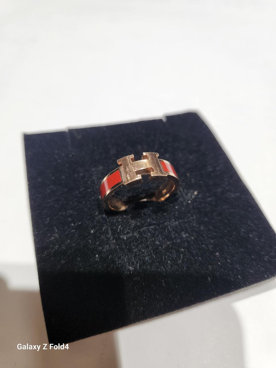 14K 고급스런 H반지