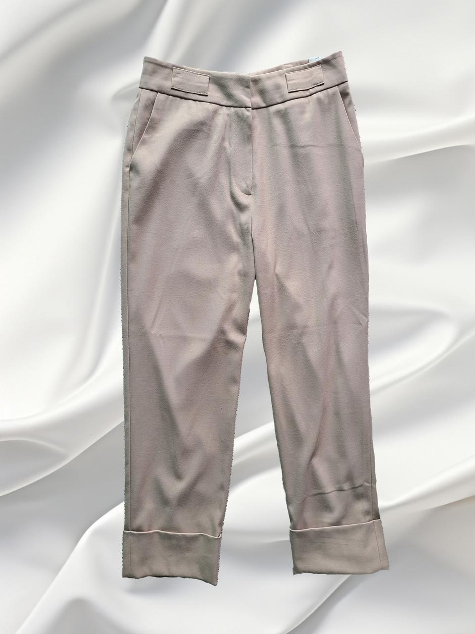 Y2K 베이지 카브라 스판 슬랙스 (66)