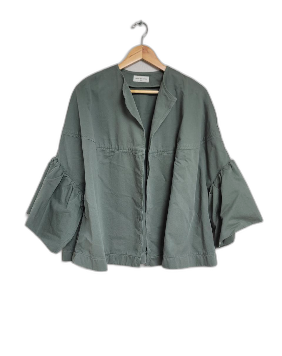 DRIES VAN NOTEN 러플 소매 아우터 95