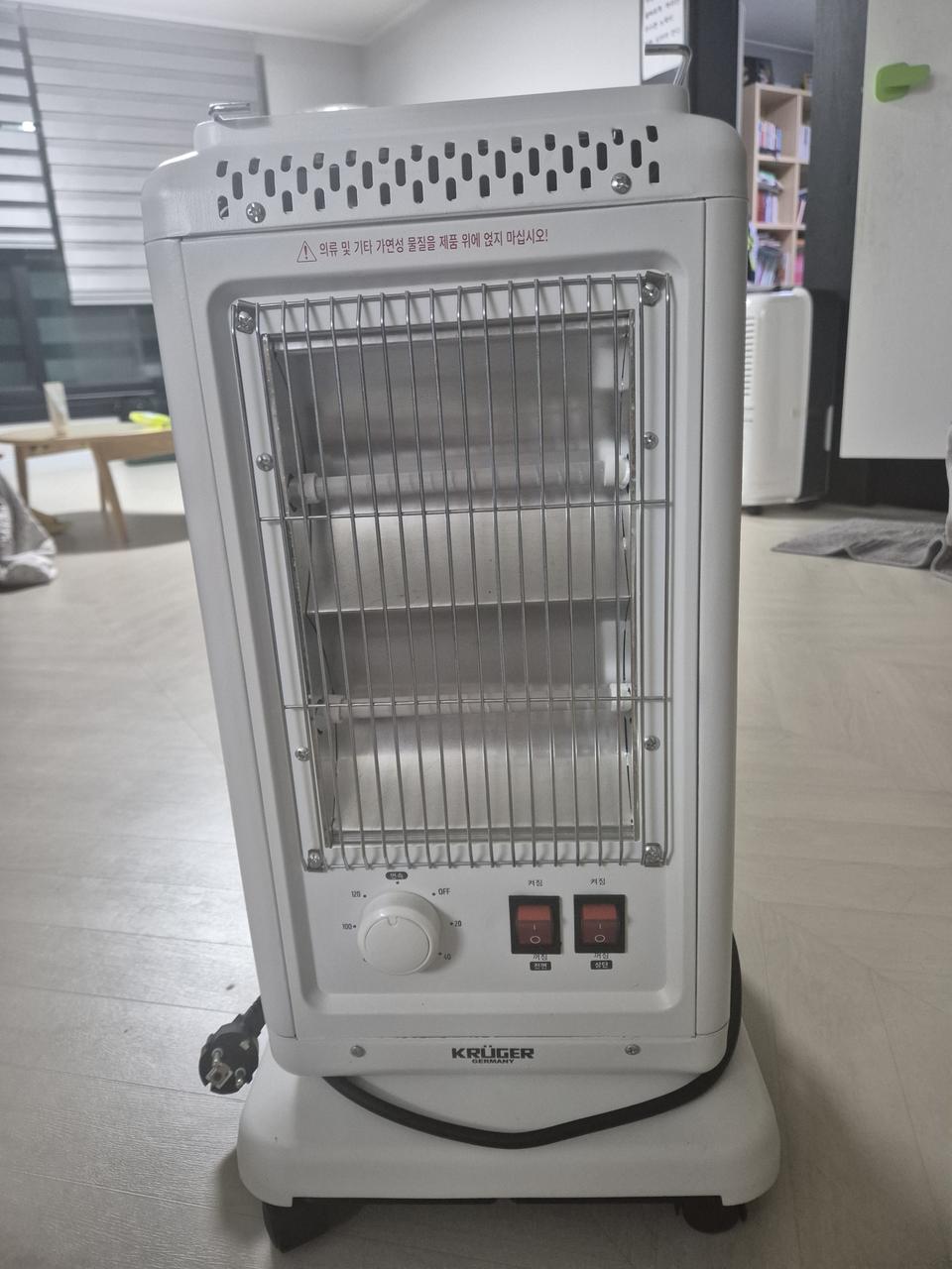 크루거 오방향 전기히터