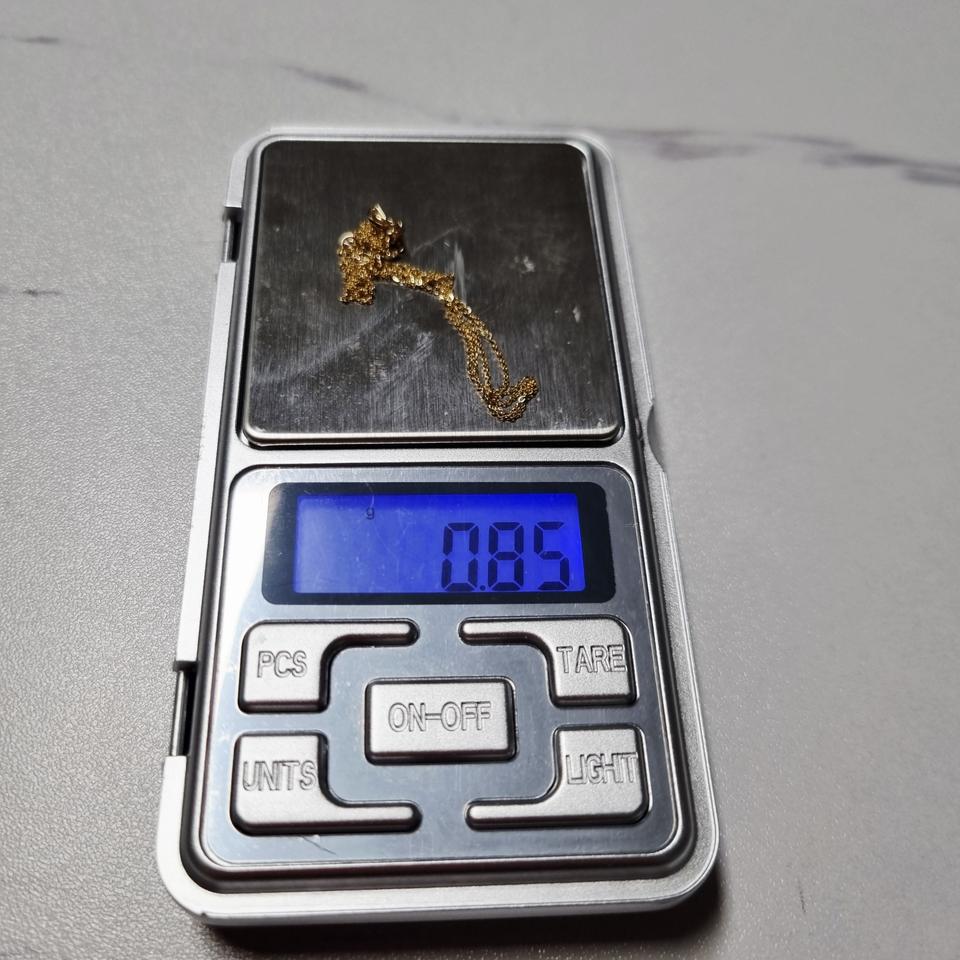 특가)14k옐로우골드 목걸이 새상품