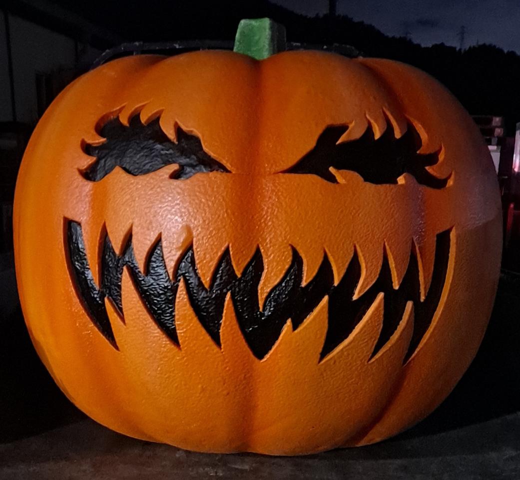 할로윈 잭 오 랜턴 호박 대형 장식품