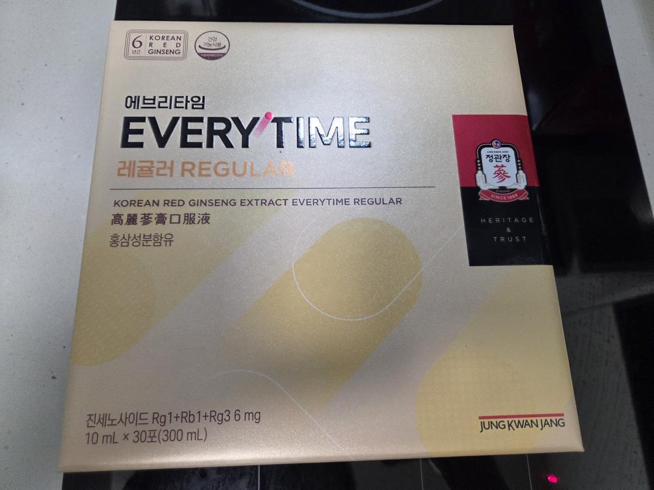 정관장/에브리타임/레귤러/선물세트