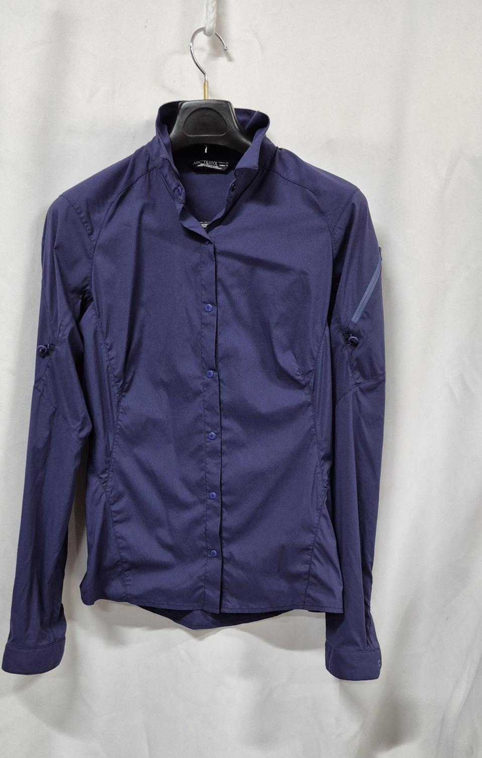 국문아크테릭스 여성용 긴팔 셔츠 네이비 XS