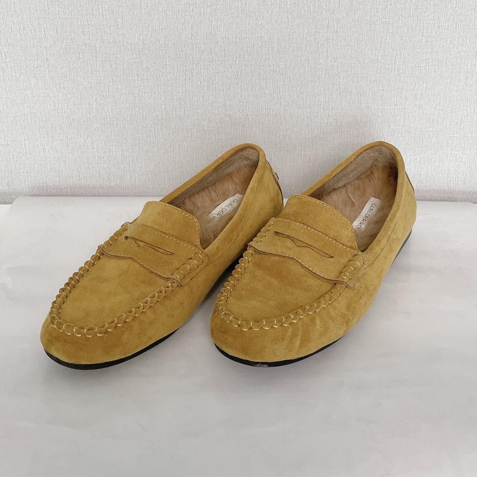 스웨이드 털 로퍼(거의새것,무료배송)