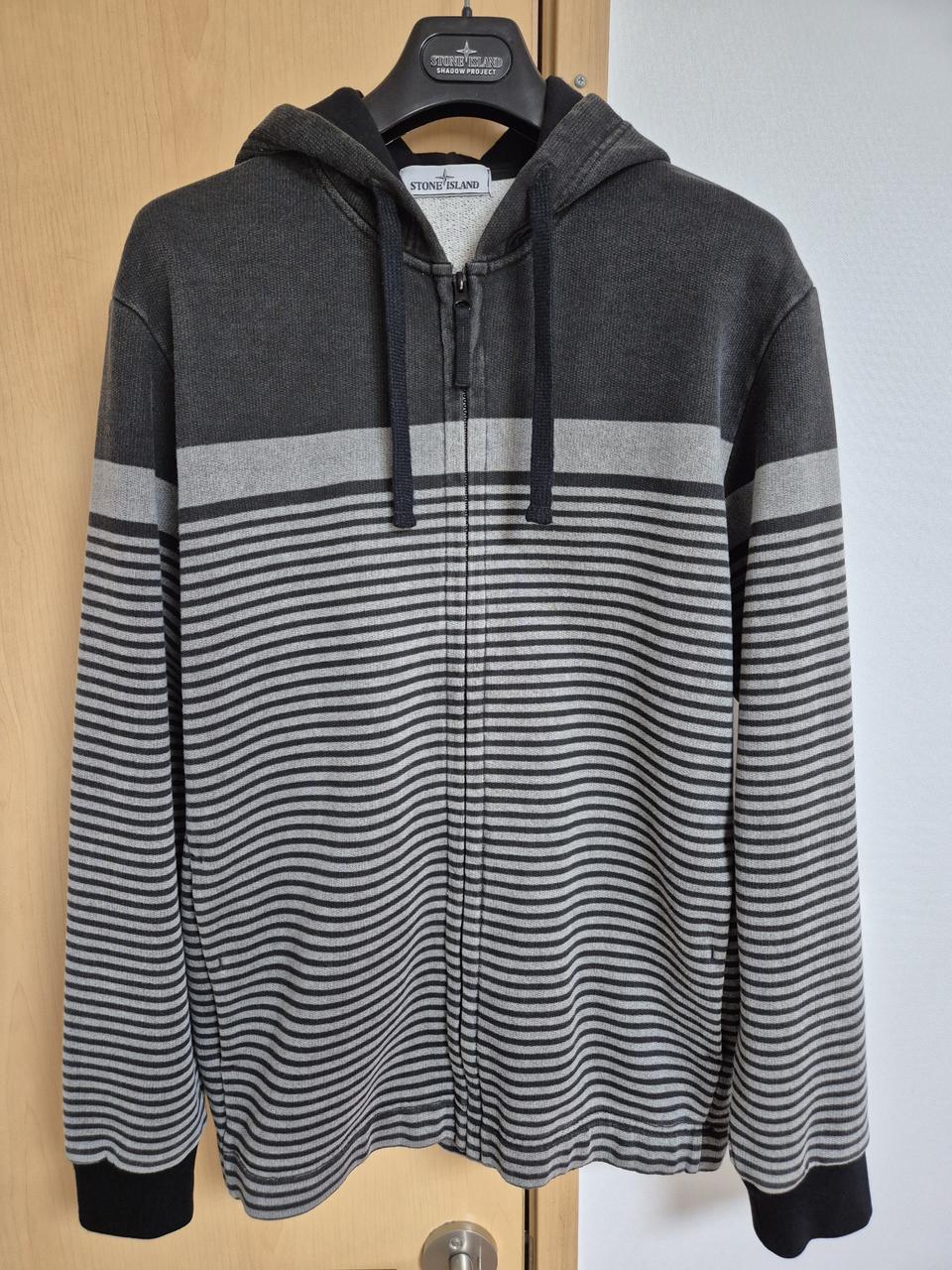 정품)스톤아일랜드 후드집업(마리나) XL