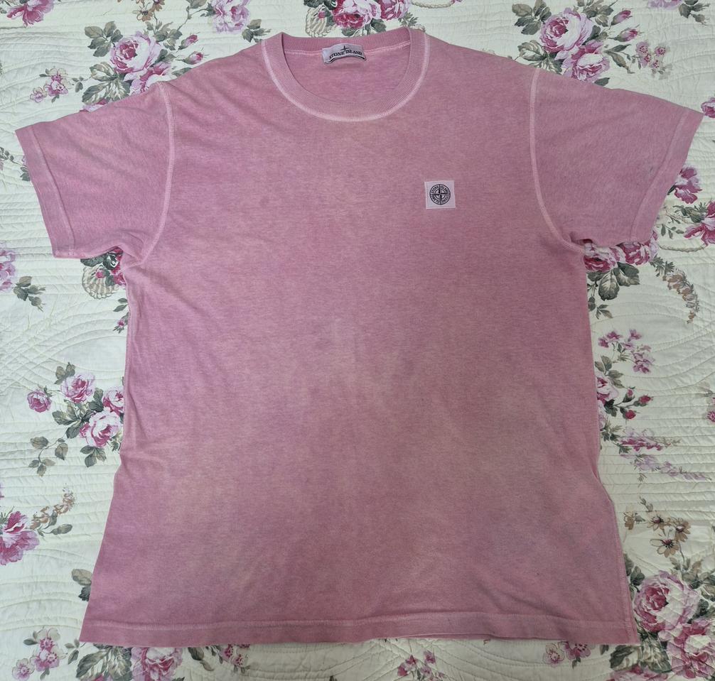 정품)스톤아일랜드 반팔티셔츠 XL판매
