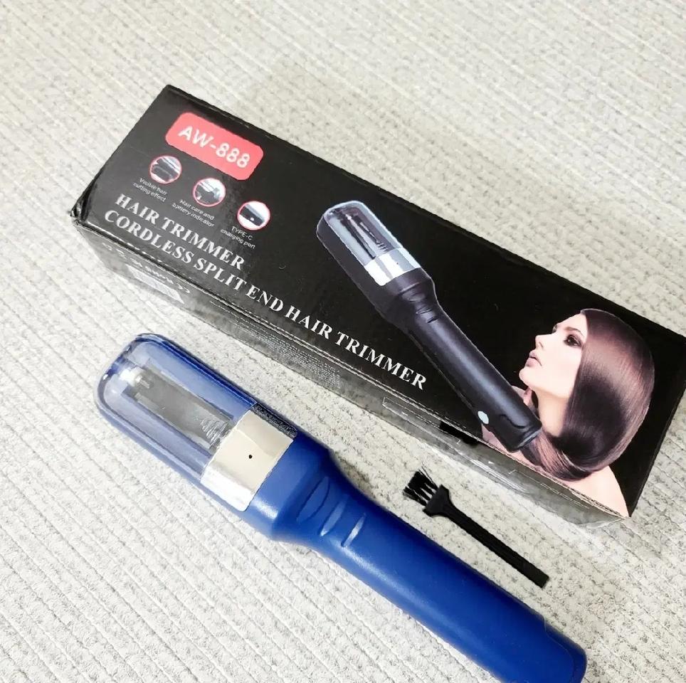 상한머리 데미지컷 기기