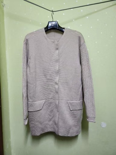 시스템니트집업F(반가슴56)총장79 상태최상 택포140000