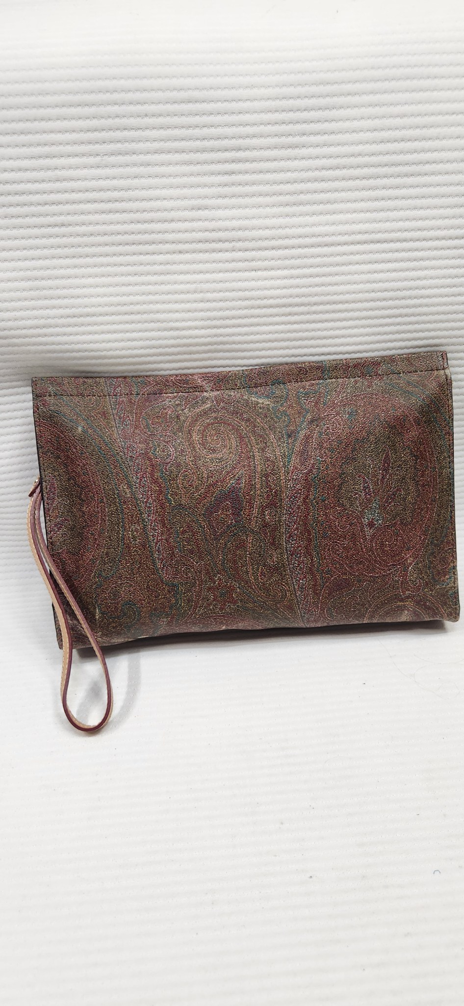 ETRO 에트로 페이즐리 스트랩 클러치백