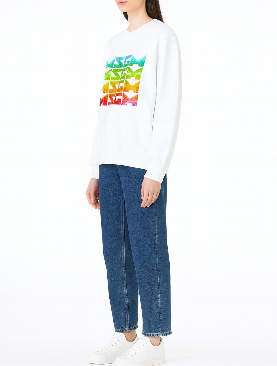 엠에스지엠 MSGM 스팽글 맨투맨 스웨트 셔츠