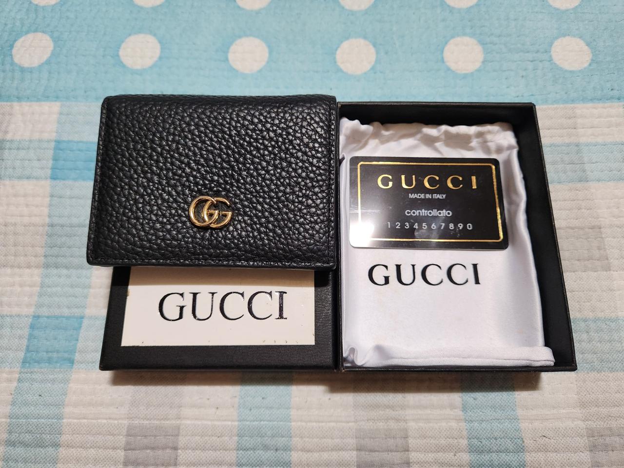 구찌 미니 가죽지갑