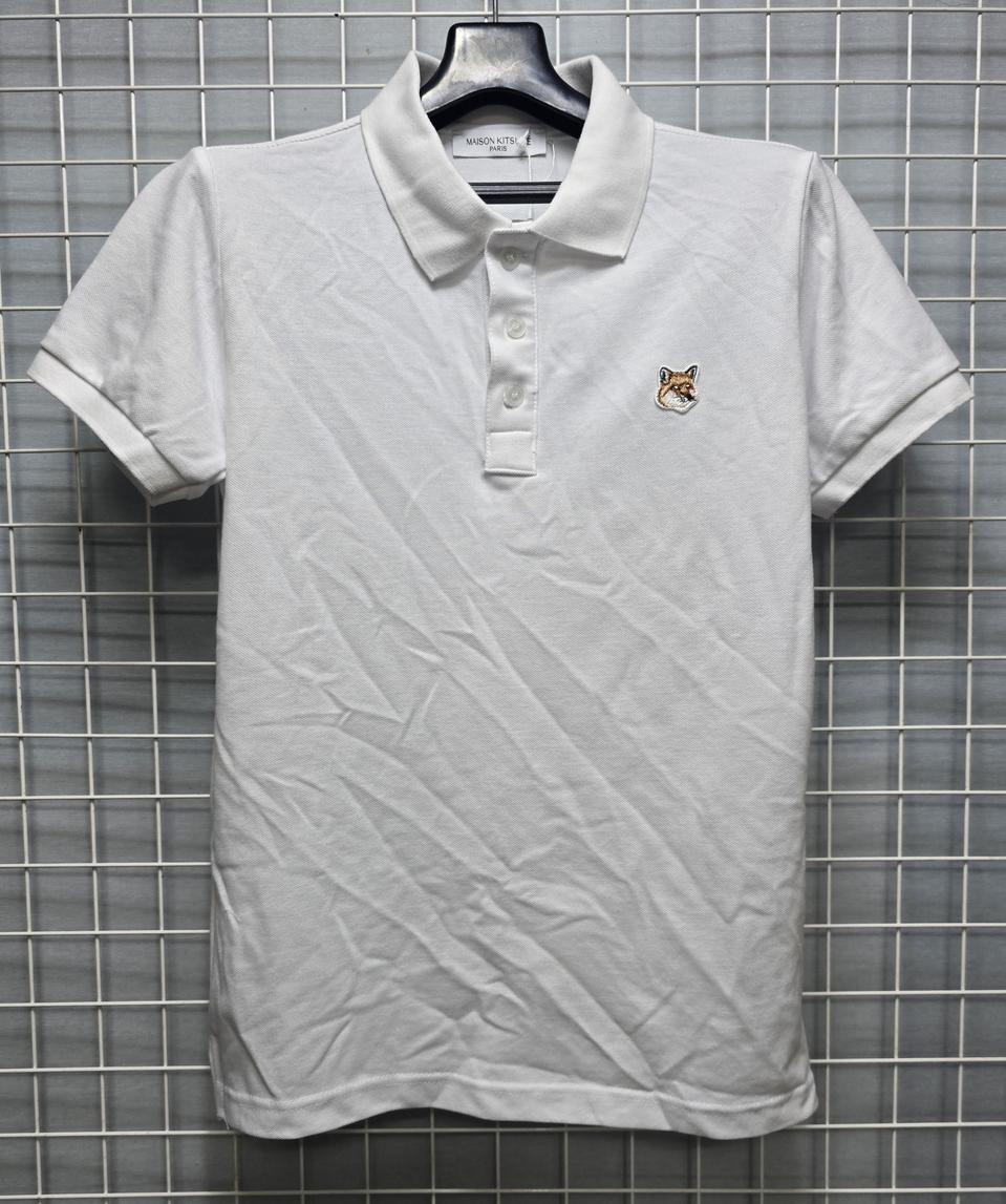 메종키츠네 남성용 반팔 카라티셔츠 미사용