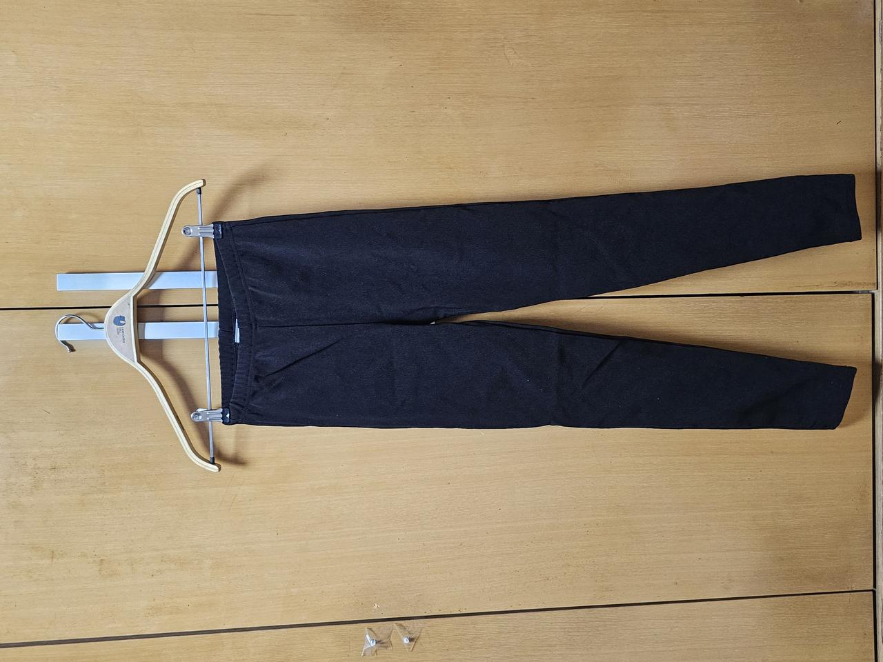 줄무늬검정바지(밴딩)