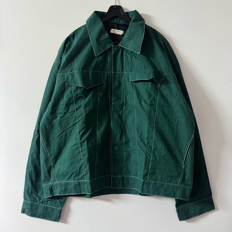 새상품 남자 스티치 블루종 자켓