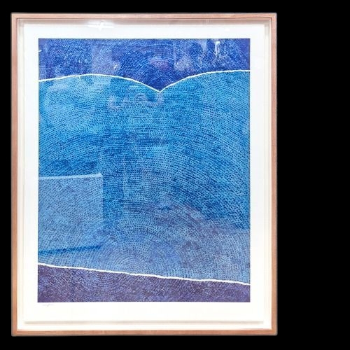 김환기판화 파도 실크스크린