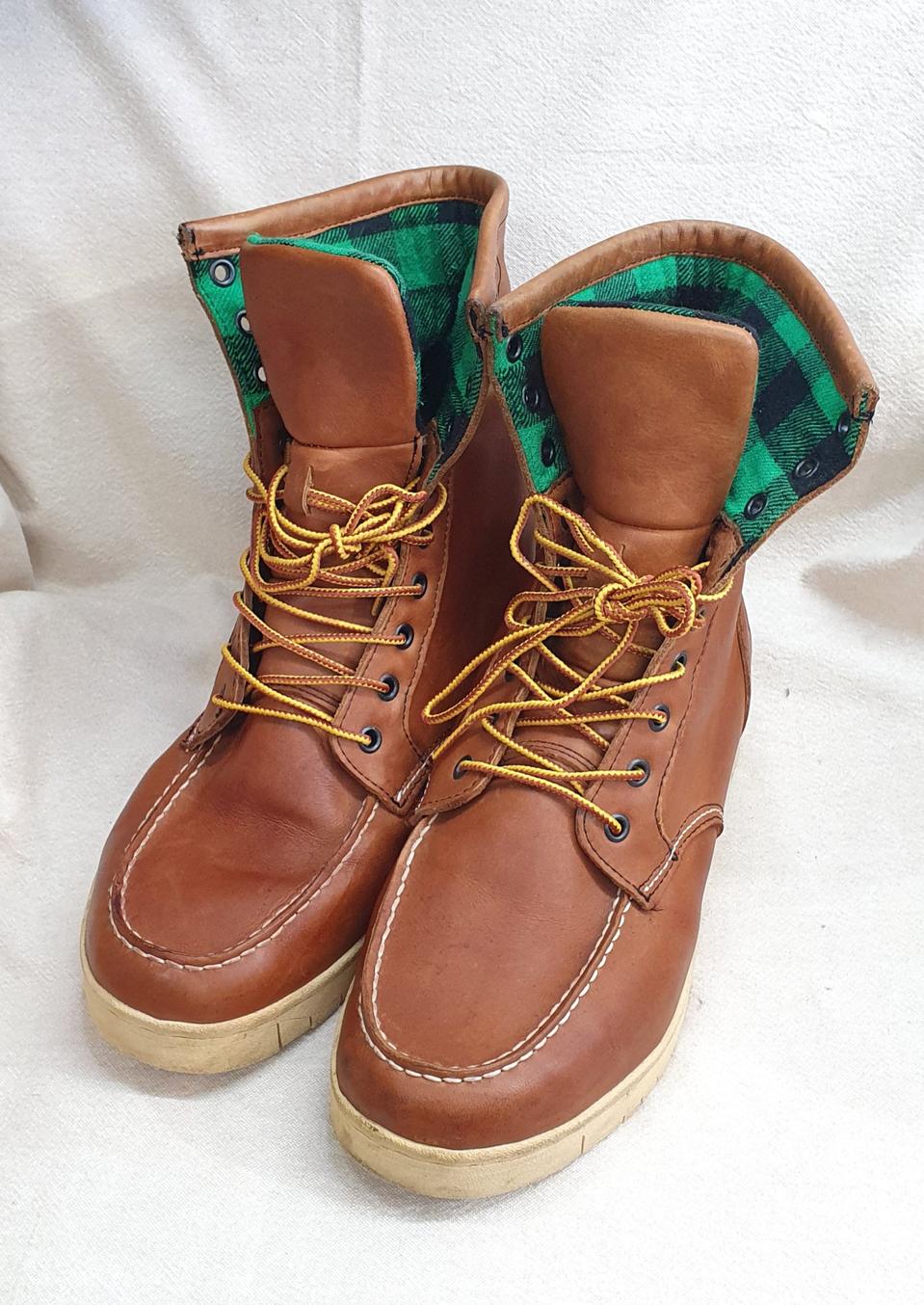 VANS 반스 브라운 가죽 워커 V2641 290