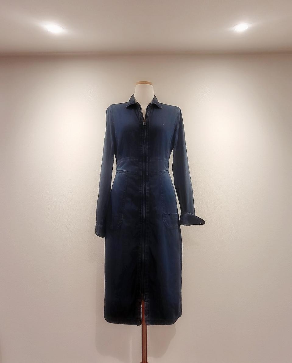 Tommy Hilfiger 투웨이 데님 원핏 (XS)