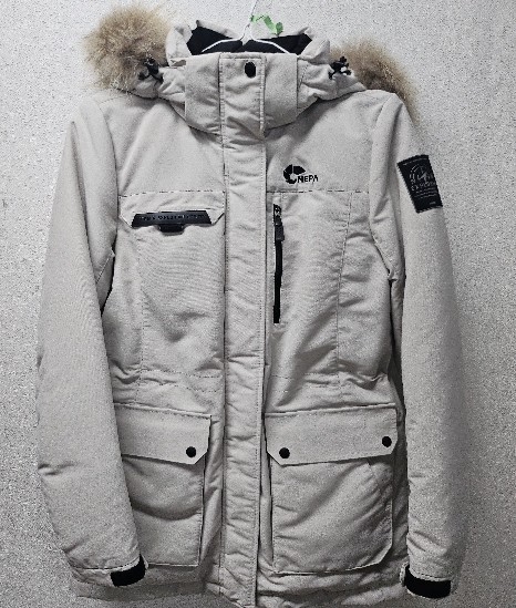 네파 여성 너구리피퍼 덕 패딩  85