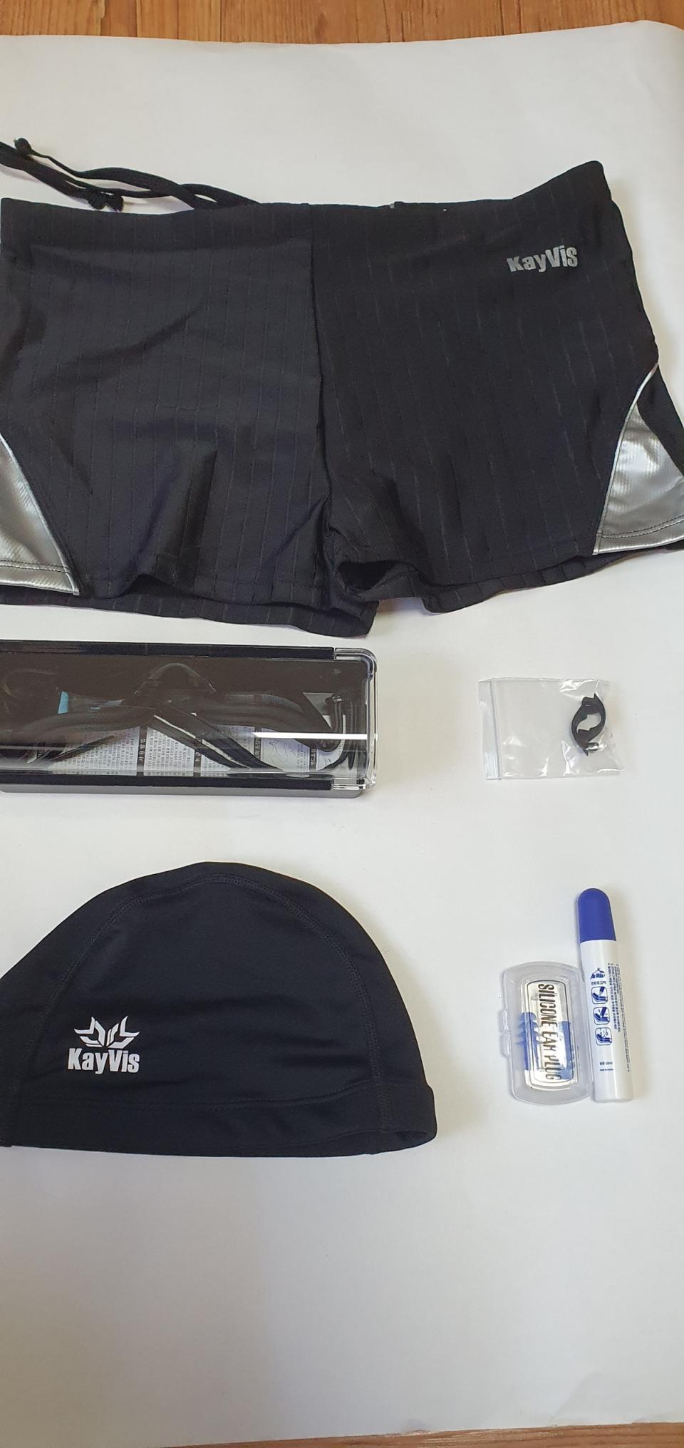 카이비스 남성 수영복 셋트 100사이즈(거의새것)