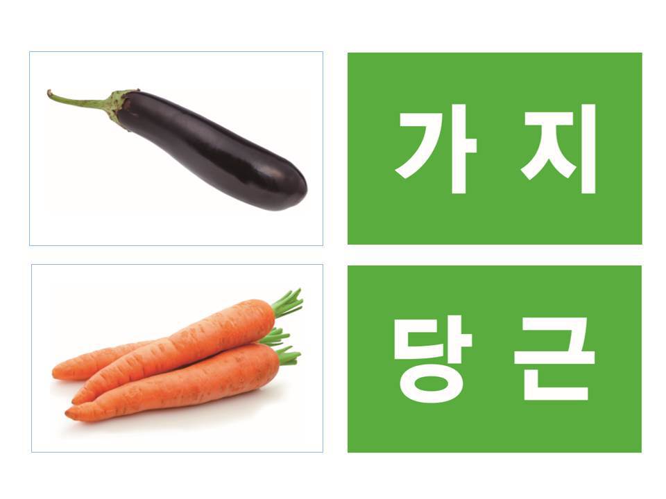한글낱말카드 그림기억공부 단어 놀이