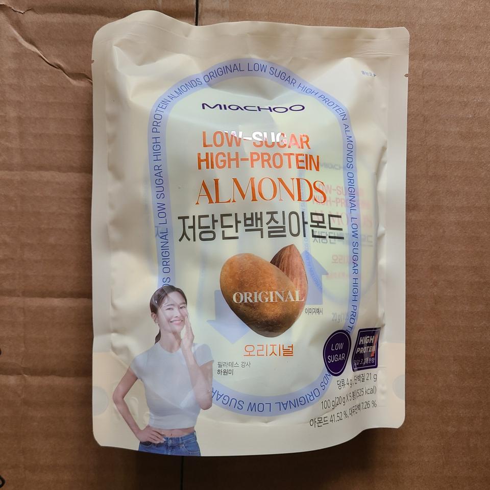 저당 단백질 아몬드 프로틴 견과류 간식