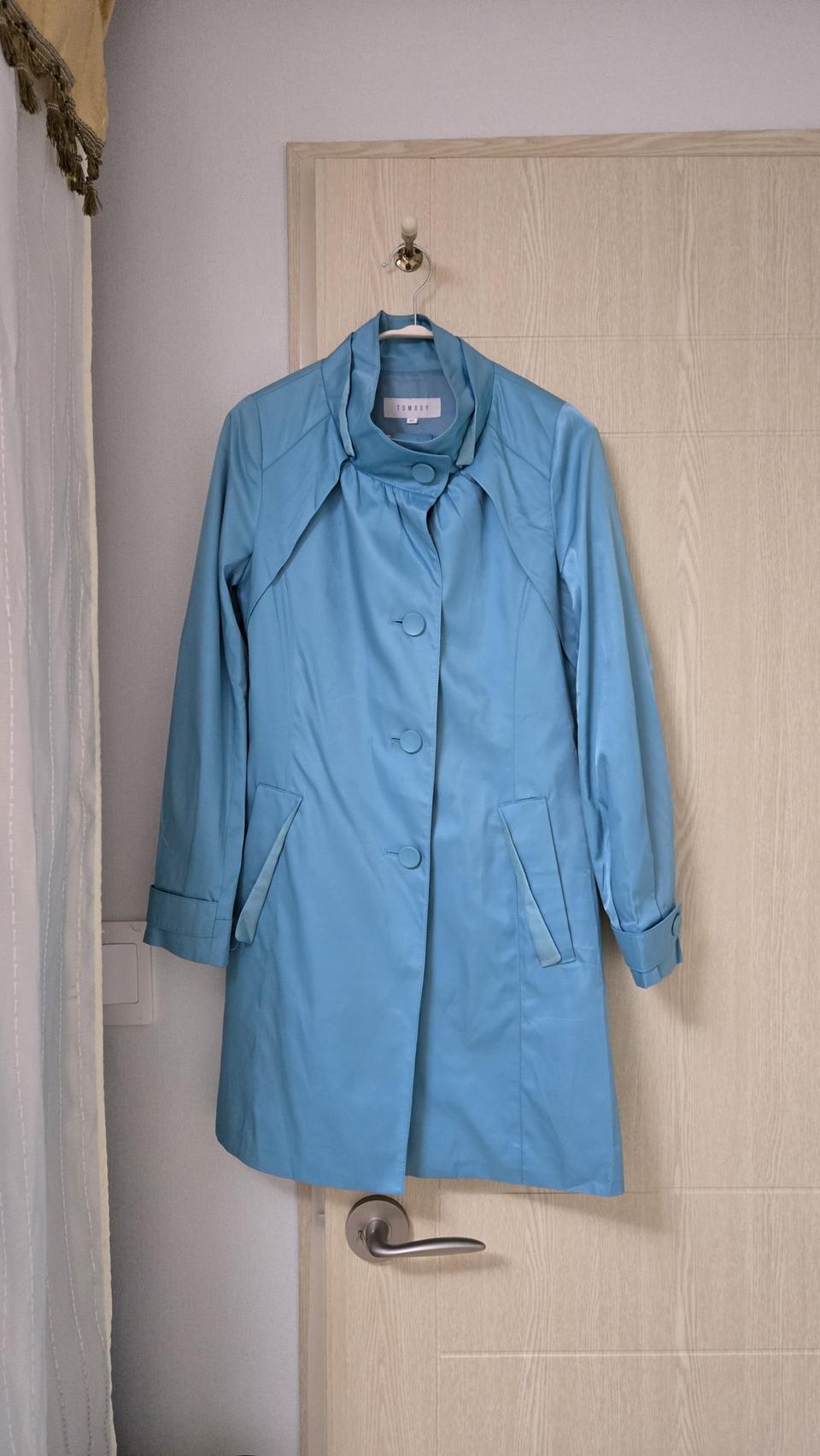 톰보이 트렌치코트 자켓 55 S  벨트있음