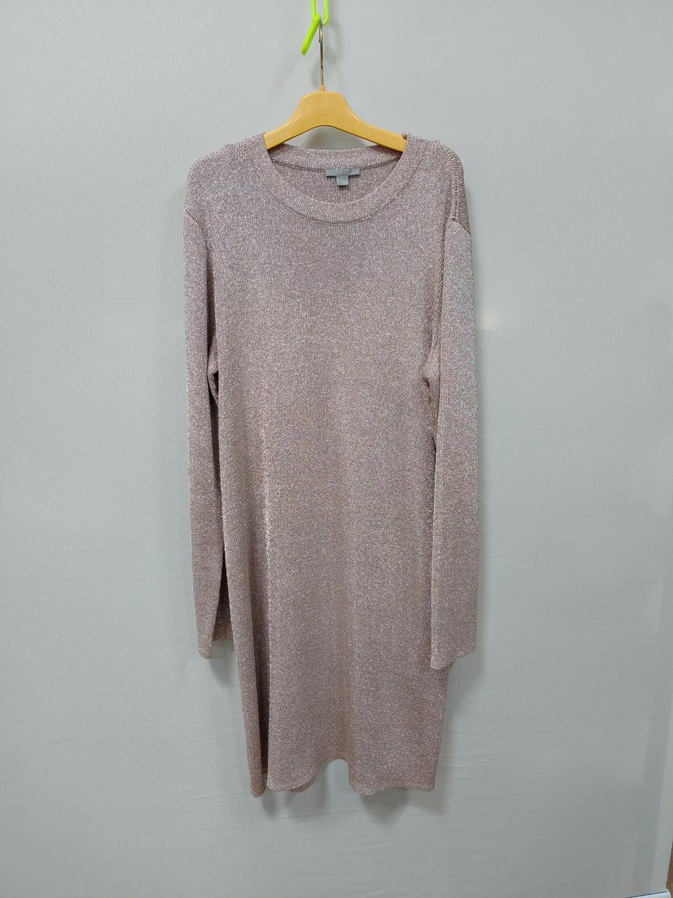 COS 코스 핑크톤 롱  원피스 여성L