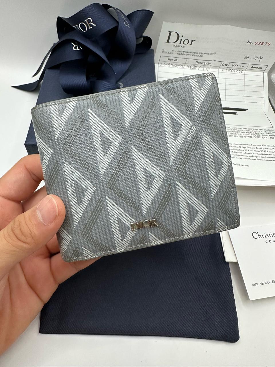 디올 CD다이아몬드 반지갑