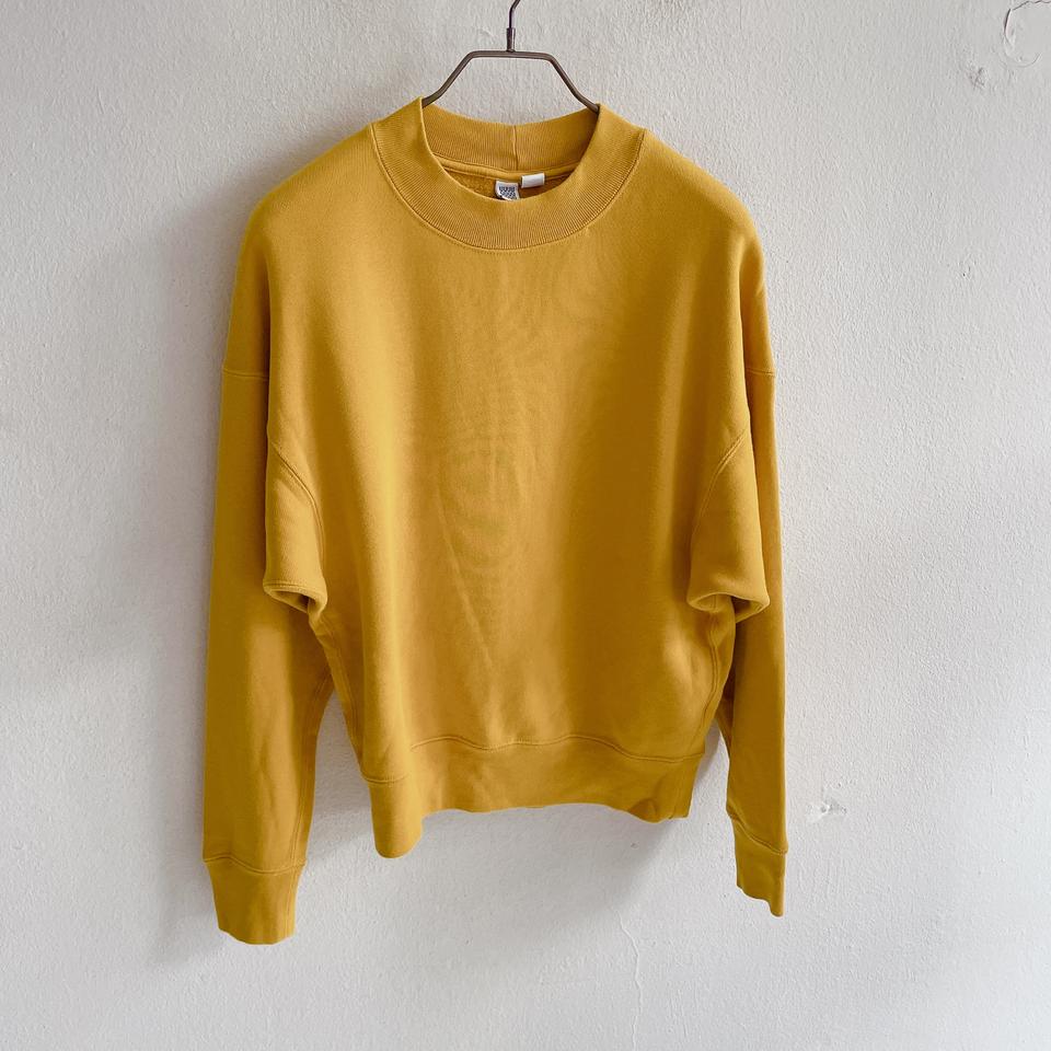 M) 유니클로 스웨트 크루넥 풀오버