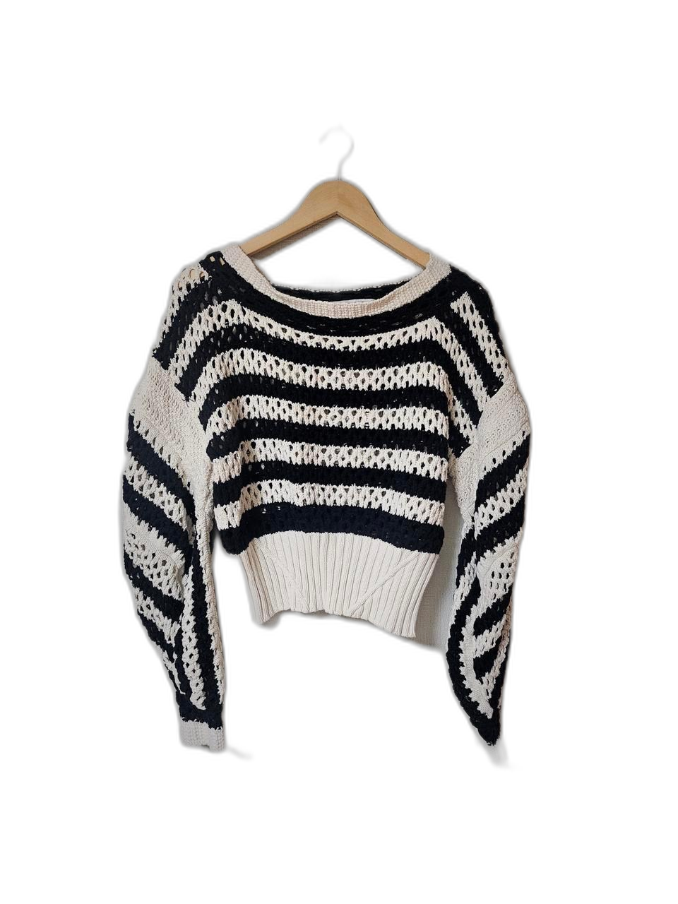 자라 스트라이프 니트 m사이즈