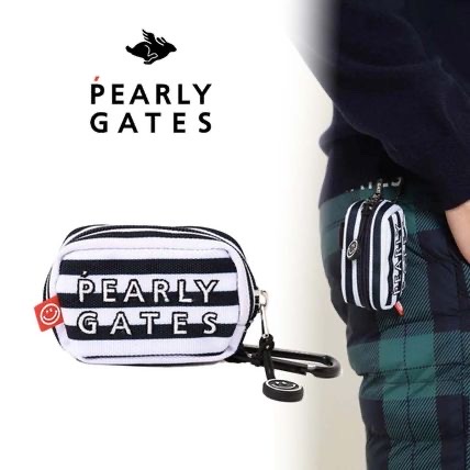 파리게이츠 스트라이프 볼 파우치 판매합니다.