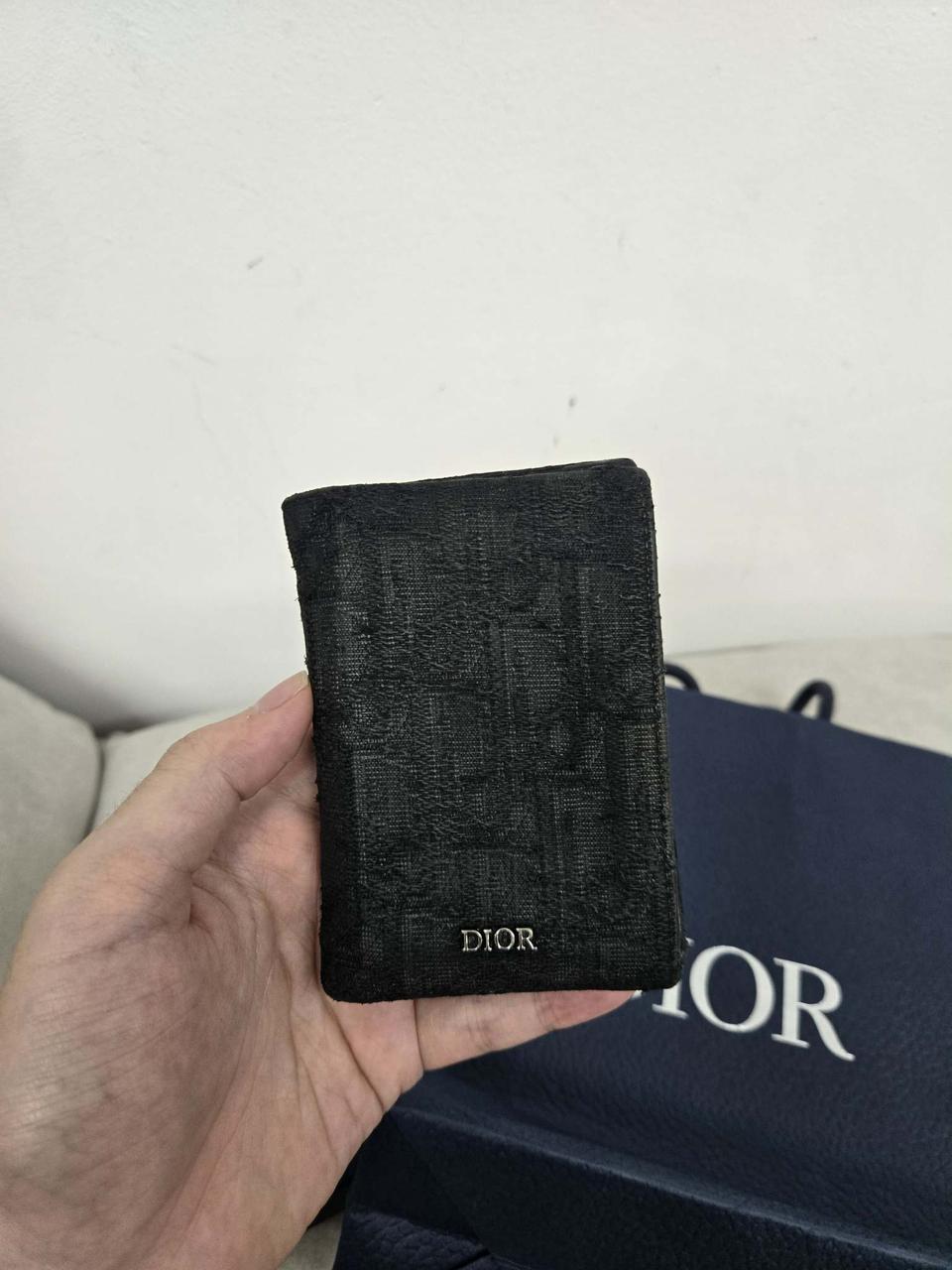 [보증서 정품]디올 오블리크 오거나이저