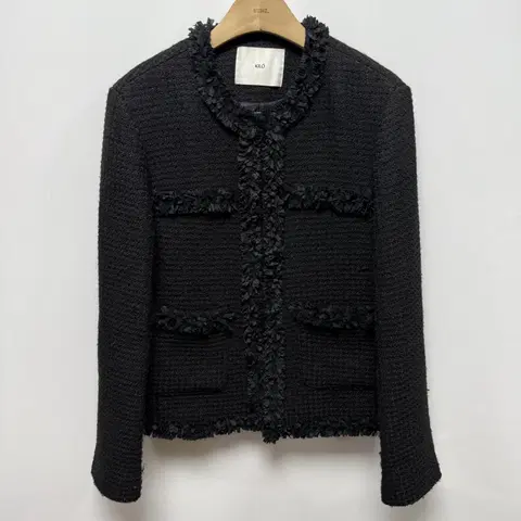 (84) KILO 카일로 블랙 트위드자켓