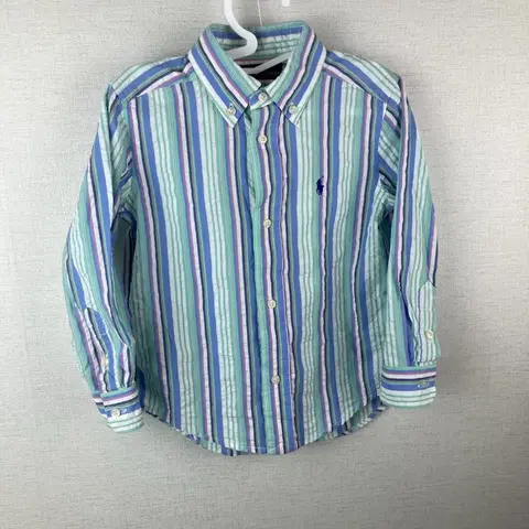 폴로 랄프로렌 시어서커 스트라이프 셔츠 (3T-100)