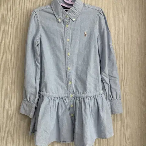 폴로 랄프로렌 옥스포드 셔츠 원피스 (130)