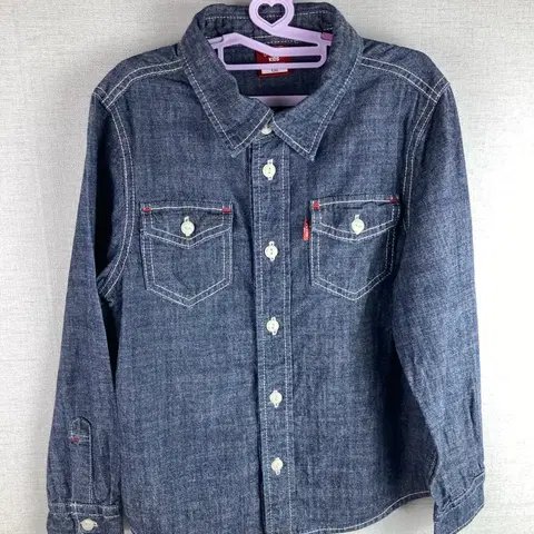 리바이스 데님셔츠 (130)