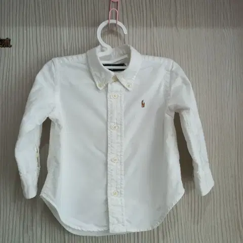 폴로 랄프로렌 베이비 옥스포드 셔츠 (80)