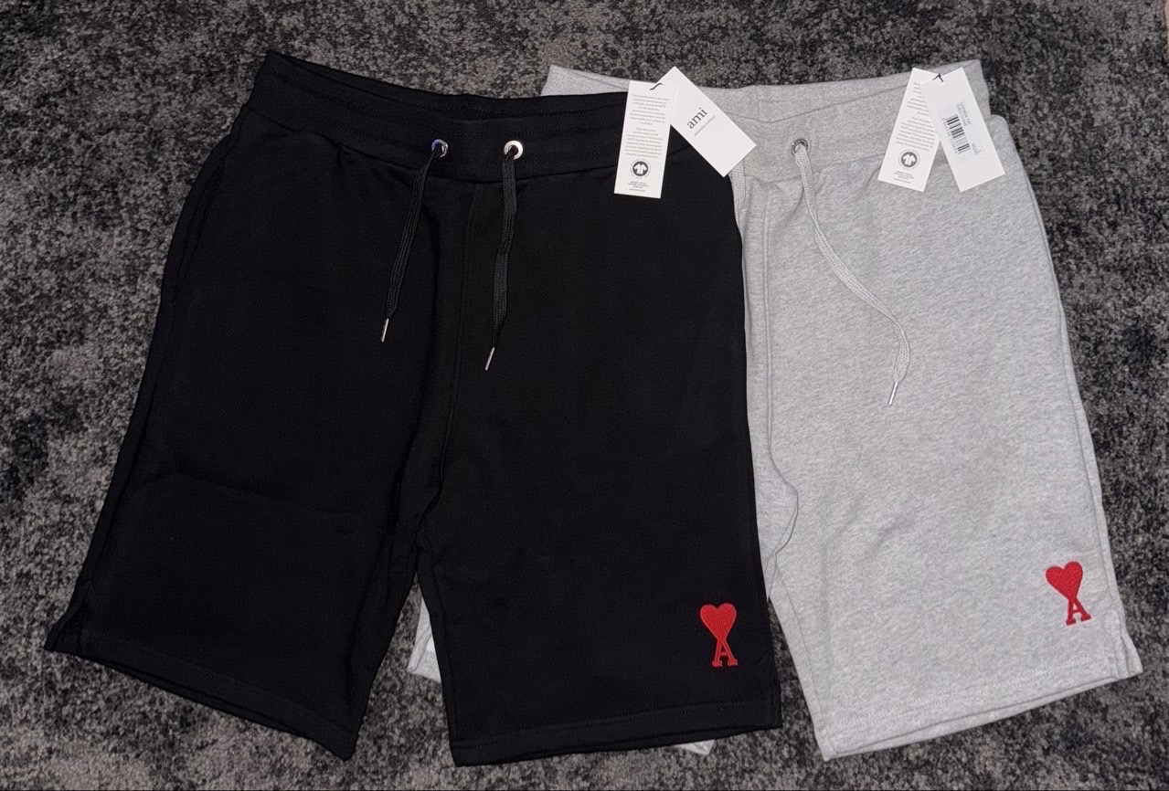 [새상품/QR정품] 아미 남여공용 트랙 쇼츠 반바지