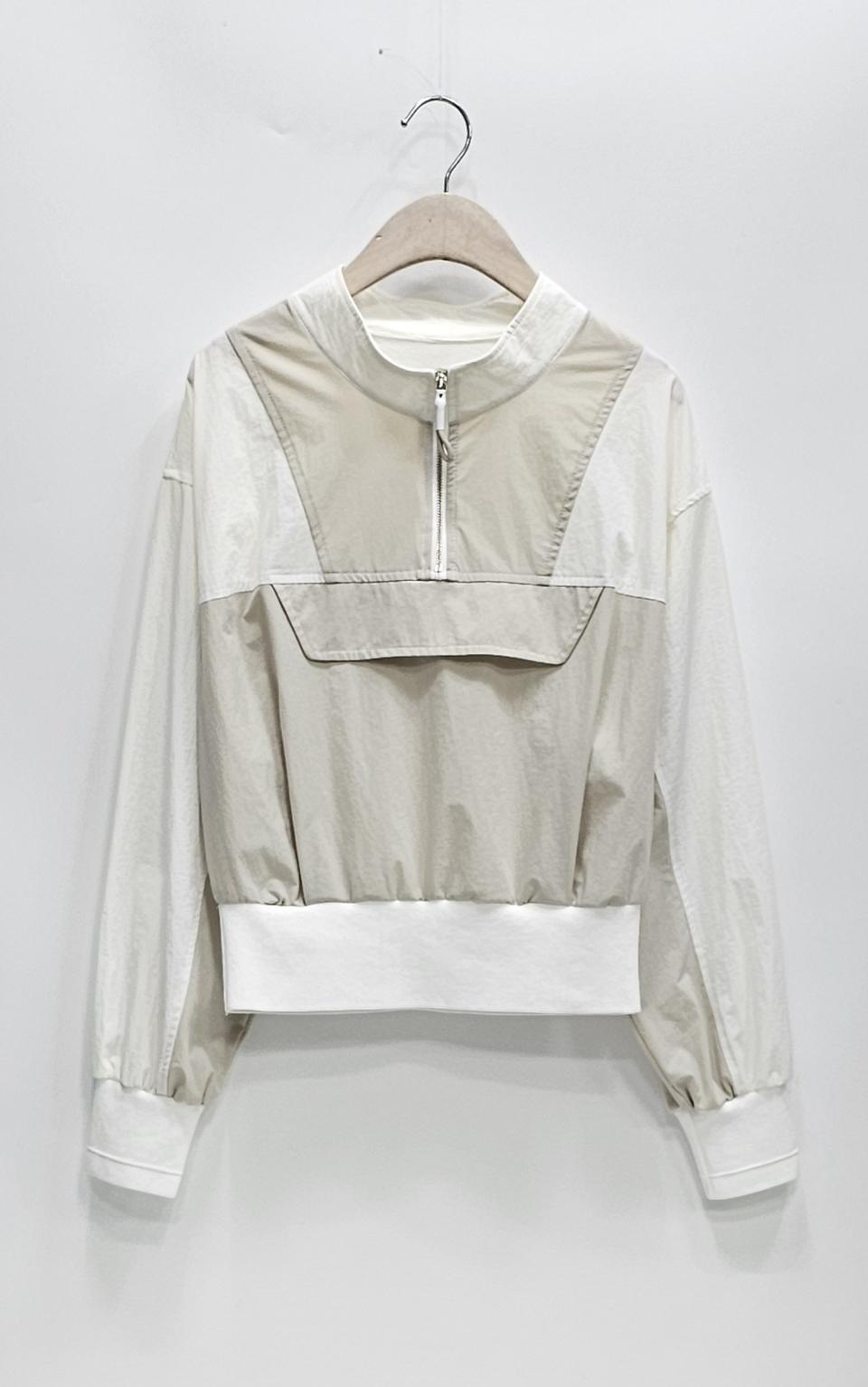 VOV 보브 반집업 점퍼 긴팔티 (상세설명필독)