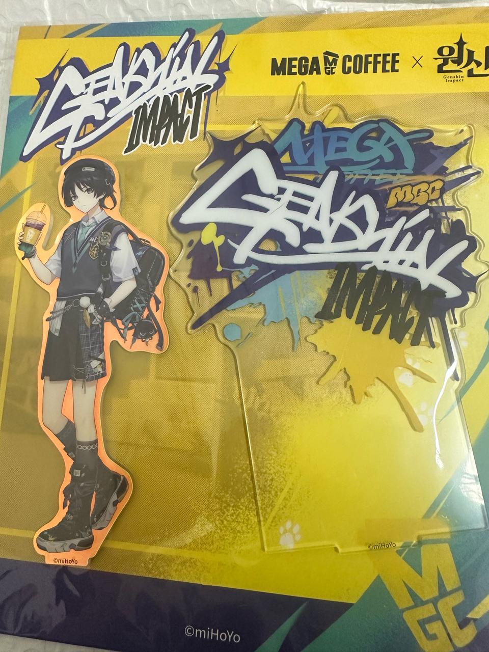 원신 메가커피 콜라보 방랑자 아크릴스탠드