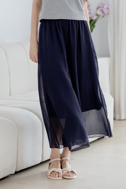 블랙 시스루 스커트 바지 판매합니다.